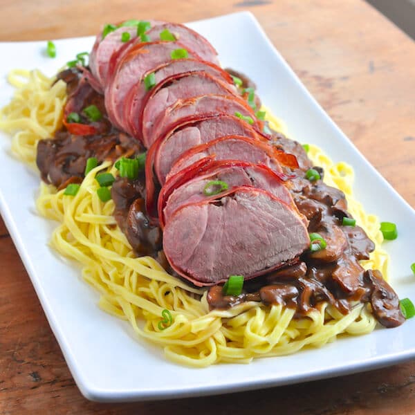 Filet de porc au prosciutto Marsala