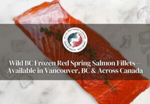 Filets de saumon sauvage de printemps de la Colombie-Britannique | Vancouver, Calgary, Toronto