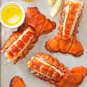 Saison de langouste de Floride et recette de queue de homard grillée au beurre de crème sucrée