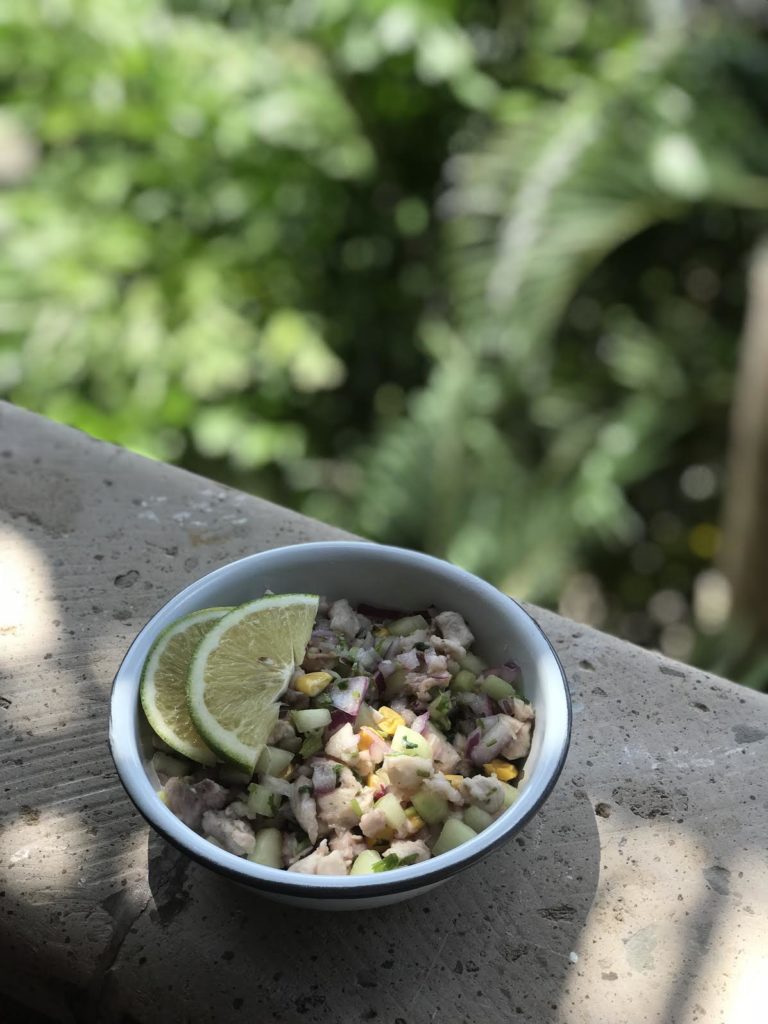 Ceviche péruvien