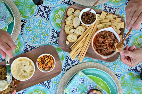 Paella Party - Tapas à tartiner #CelebrateOutdoors