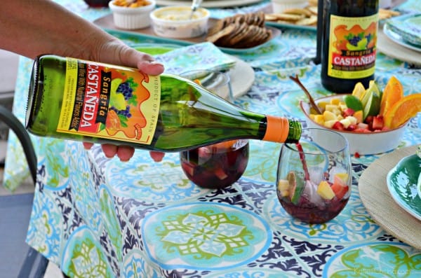 Paella Party avec Sangria #CelebrateOutdoors