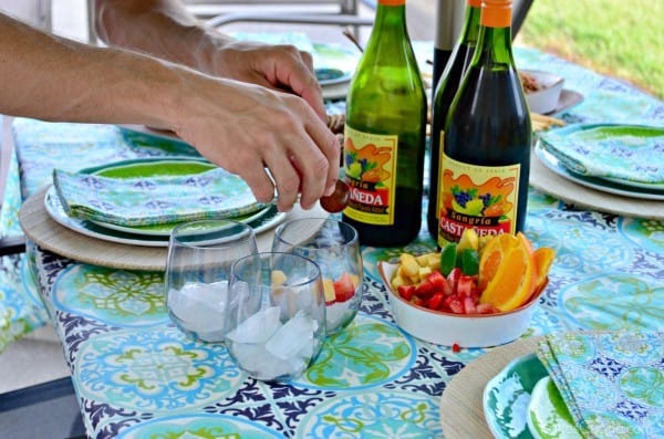 Paella Party + Préparation Sangria #CelebrateOutdoors