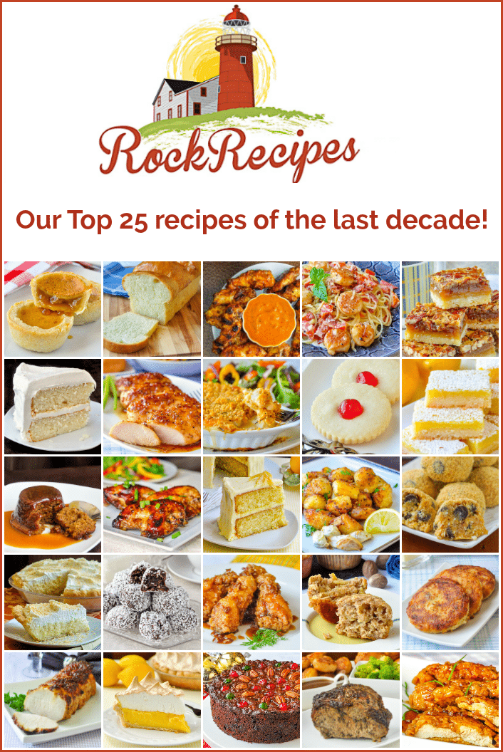 Image des articles les plus populaires de Rock Recipes de la dernière décennie avec le texte du titre pour Pinterest