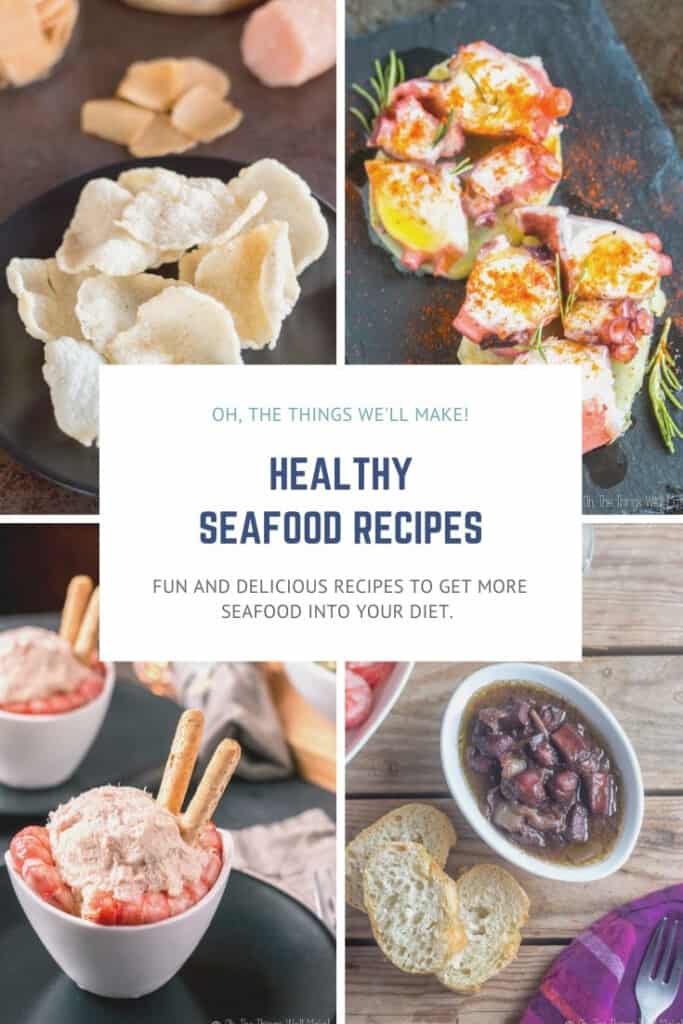 Remplis de vitamines et de minéraux essentiels, d’huiles saines et de protéines de haute qualité, les fruits de mer sont à la fois sains et délicieux. Voici quelques-unes de mes façons préférées d’intégrer les fruits de mer dans mon alimentation. #seafood #seafoodrecipes #seafoodhealthbenefits #fishreicpes #squidrecipes #octopusrecipes