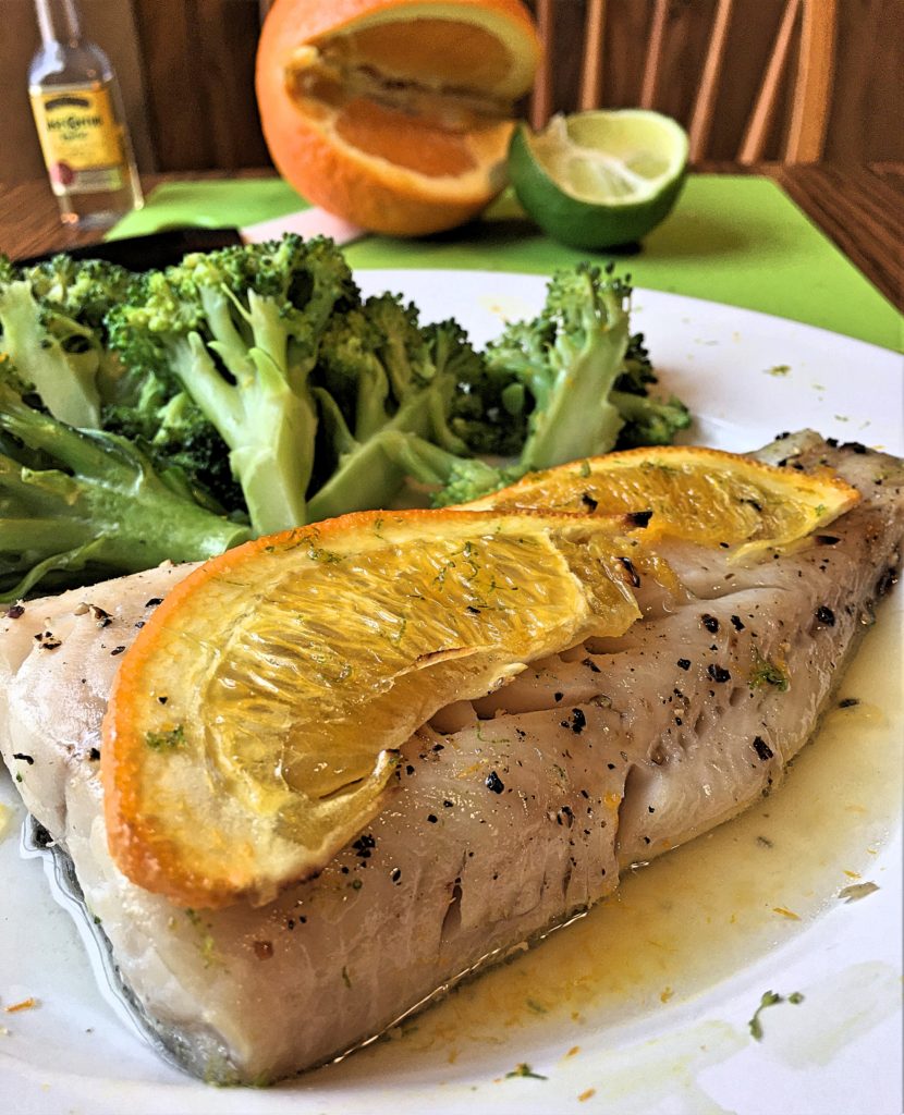Morue noire à la tequila margarita