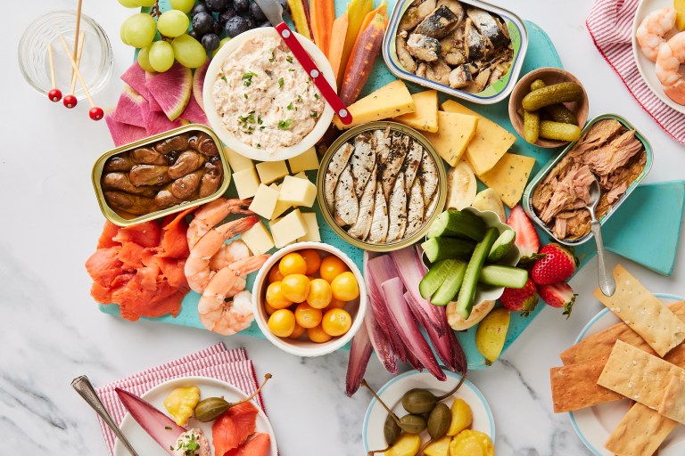 Planche de fruits de mer