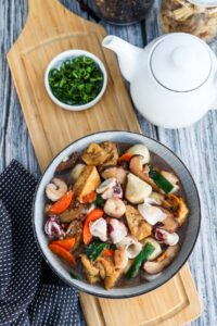 Mélange de fruits de mer et tofu - Ang Sarap