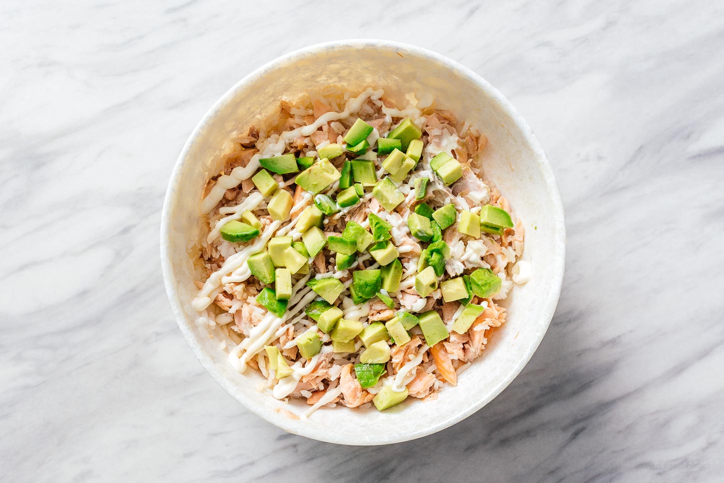 bol de riz au saumon tiktok | www.iamafoodblog.com