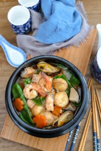 Tofu aux fruits de mer Claypot - Ang Sarap