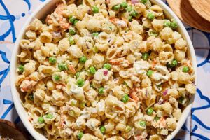 Tuna pasta salad pin image 2.