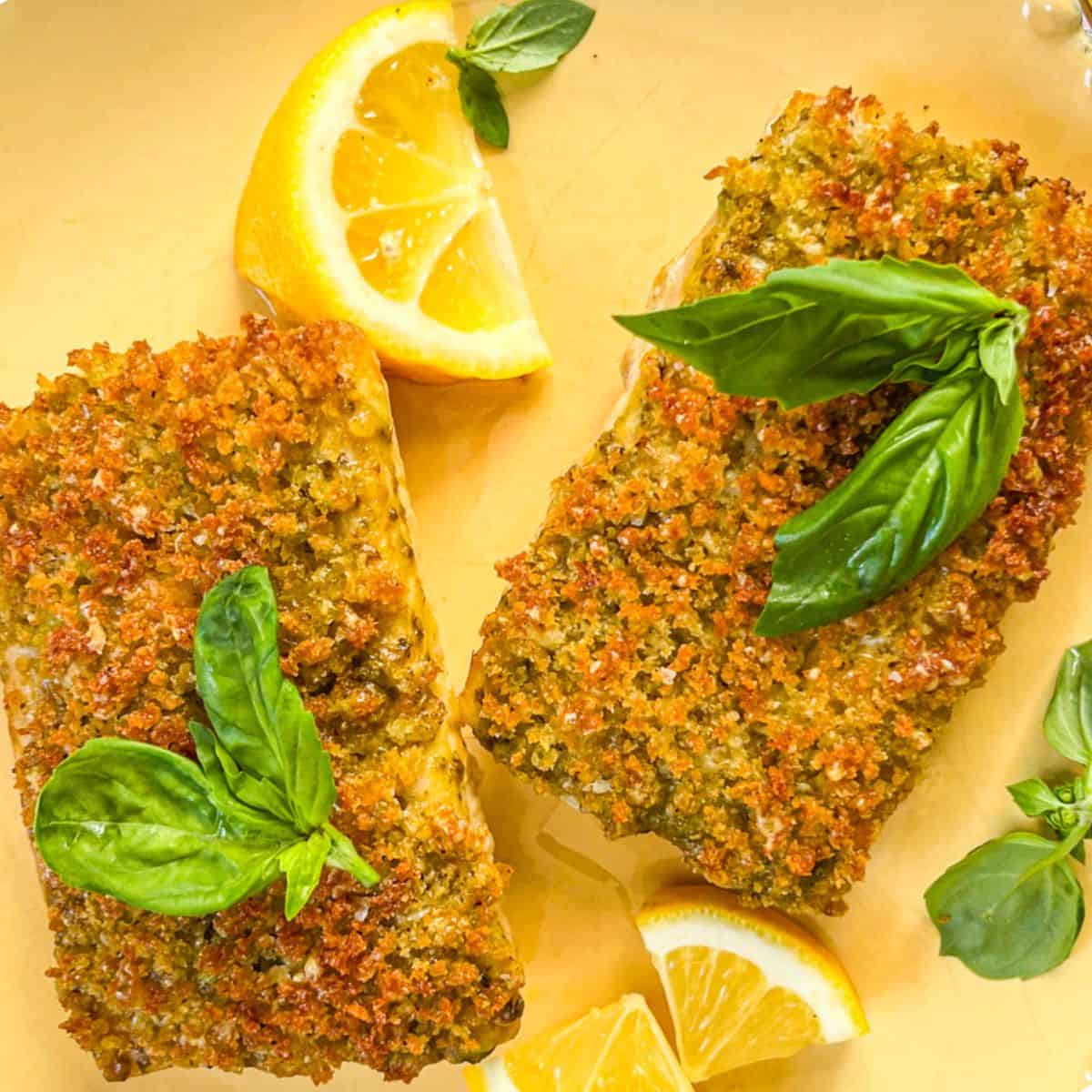 Mahi Mahi en croûte de Panko de 10 minutes