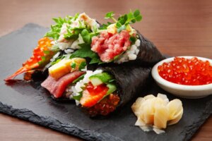 Rouleaux de sushi aux fruits de mer faits maison – Cameron's Seafood