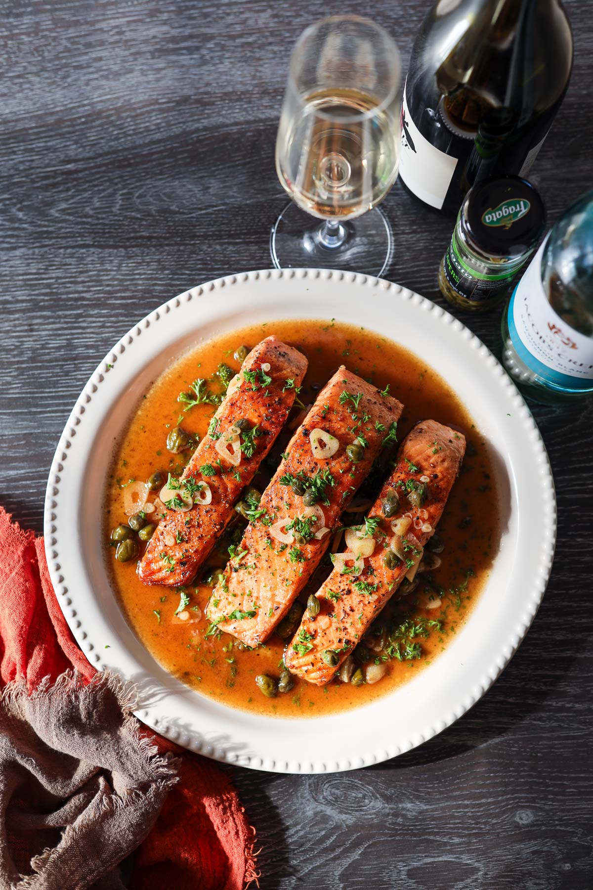 Saumon Piccata - Ang Sarap