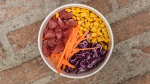 Ahi poke hawaïen