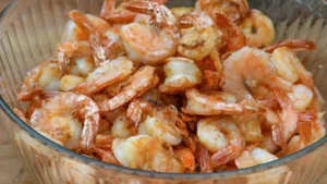 Crevettes à la friteuse sans huile en 10 minutes