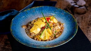 Le riz frit au crabe du restaurant thaï new-yorkais Fish Cheeks