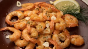 Papillotes de crevettes piccata
