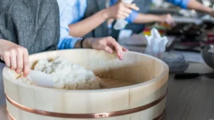 Riz à sushi à la casserole